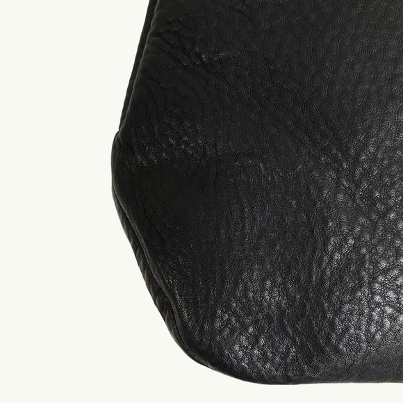 COACH 14968 Julia Black Leather Hobo Bag - Picture 6 of 9